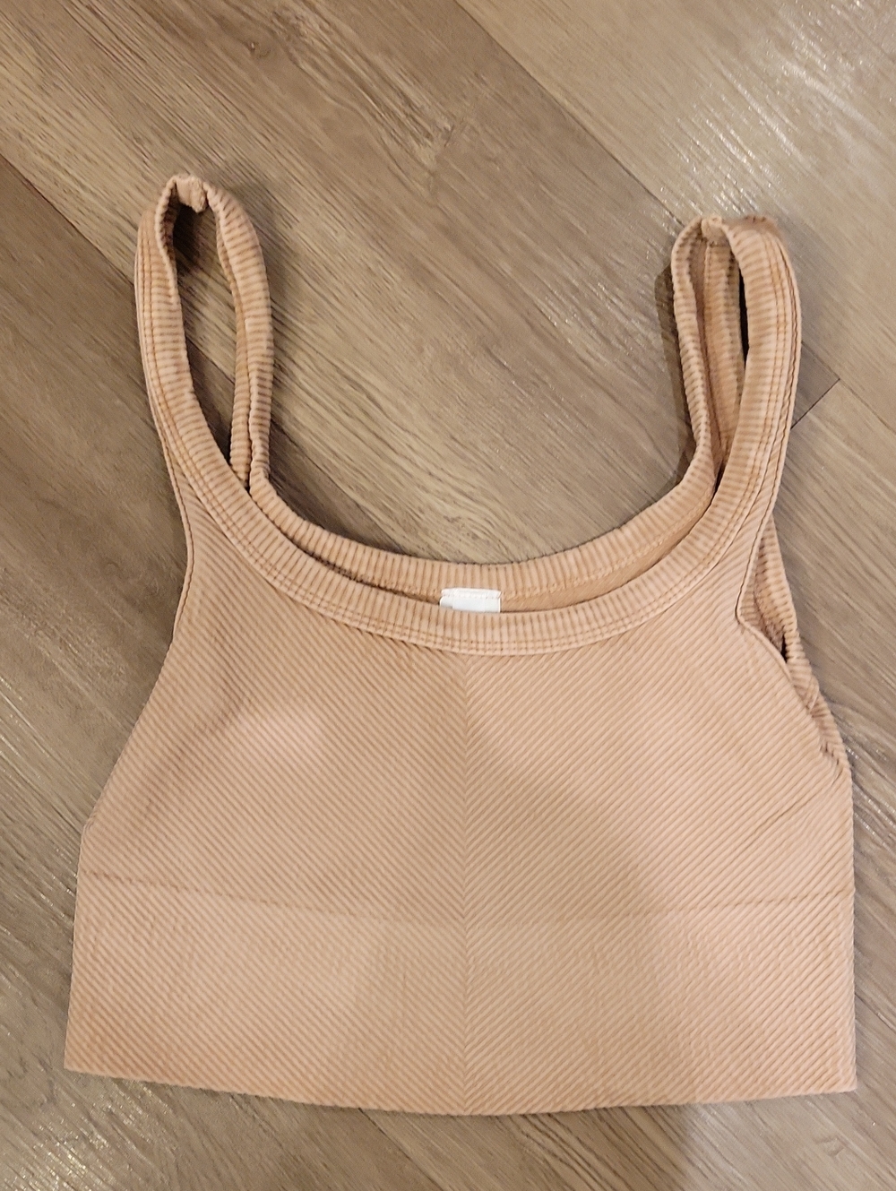 Nikibiki Nude/ Beige Crop Top Tank NWOT